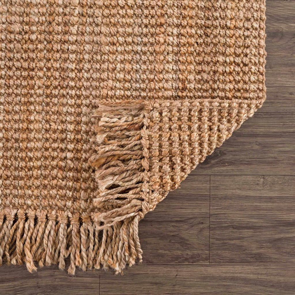 Hauteloom Moncton MONCT LightBrown Woven/Flatwoven Jute Rug