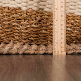 Hauteloom Moncton MONCT LightBrown Woven/Flatwoven Jute Rug