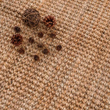 Hauteloom Moncton MONCT LightBrown Woven/Flatwoven Jute Rug