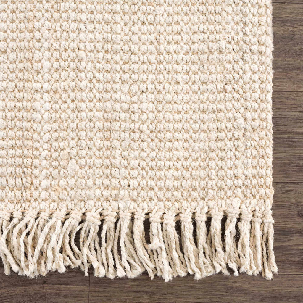 Hauteloom Senneterre SENN Cream Woven/Flatwoven Jute Rug