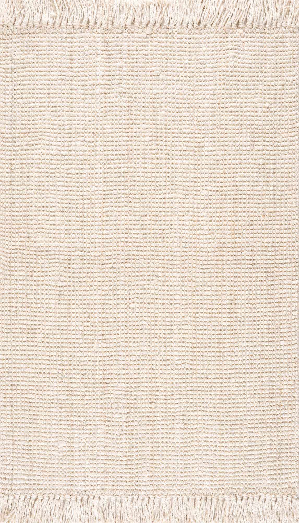 Hauteloom Senneterre SENN Cream Woven/Flatwoven Jute Rug