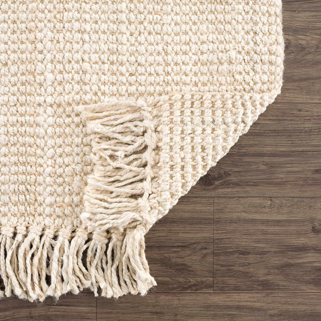Hauteloom Senneterre SENN Cream Woven/Flatwoven Jute Rug