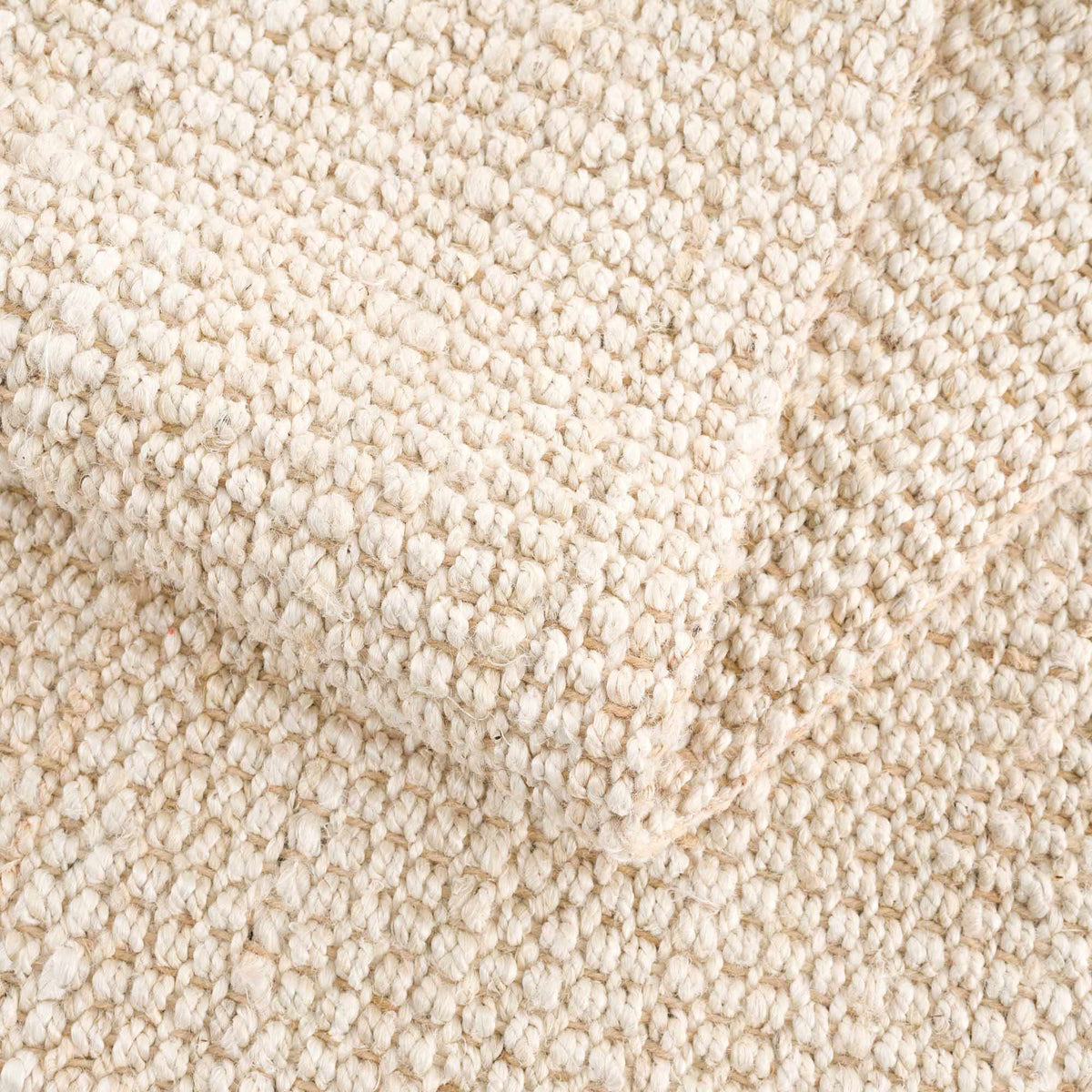 Hauteloom Senneterre SENN Cream Woven/Flatwoven Jute Rug