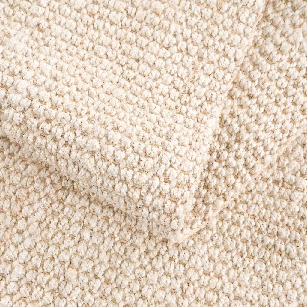 Hauteloom Senneterre SENN Cream Woven/Flatwoven Jute Rug