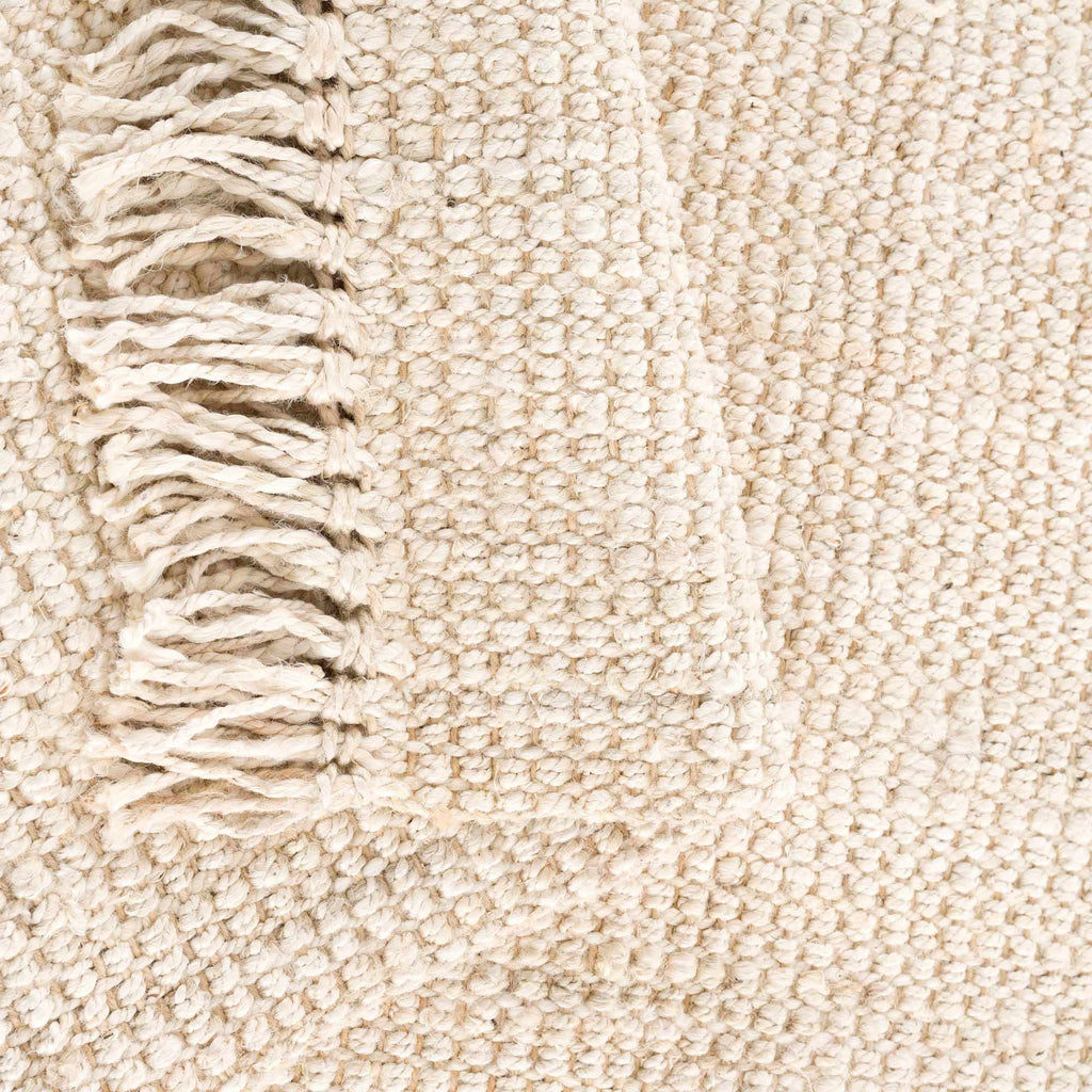 Hauteloom Senneterre SENN Cream Woven/Flatwoven Jute Rug