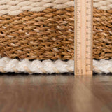Hauteloom Senneterre SENN Cream Woven/Flatwoven Jute Rug