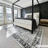 Hauteloom Cabacungan CABAC Black Machine Made Polyester Rug
