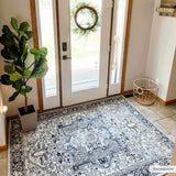 Hauteloom Cabacungan CABAC Black Machine Made Polyester Rug