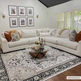 Hauteloom Cabacungan CABAC Black Machine Made Polyester Rug