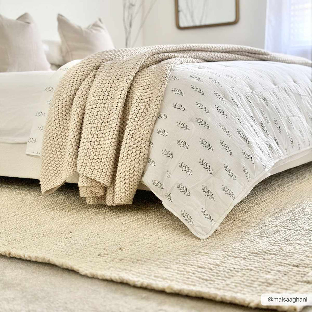 Hauteloom Ilana SBOJILANAA2 Beige Woven/Flatwoven Jute Rug