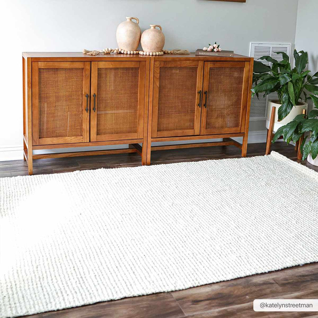 Hauteloom Ilana SBOJILANAA2 Beige Woven/Flatwoven Jute Rug