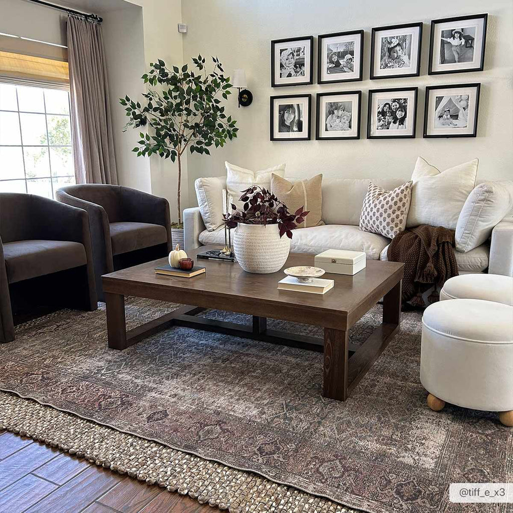 Hauteloom Caspar CASPA Cream Woven/Flatwoven Jute Rug