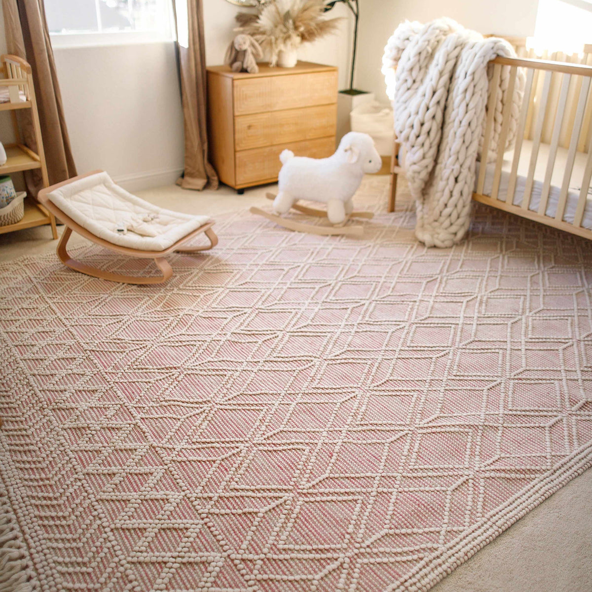 Hauteloom Arnside ARNS Ivory Woven/Flatwoven Cotton Rug
