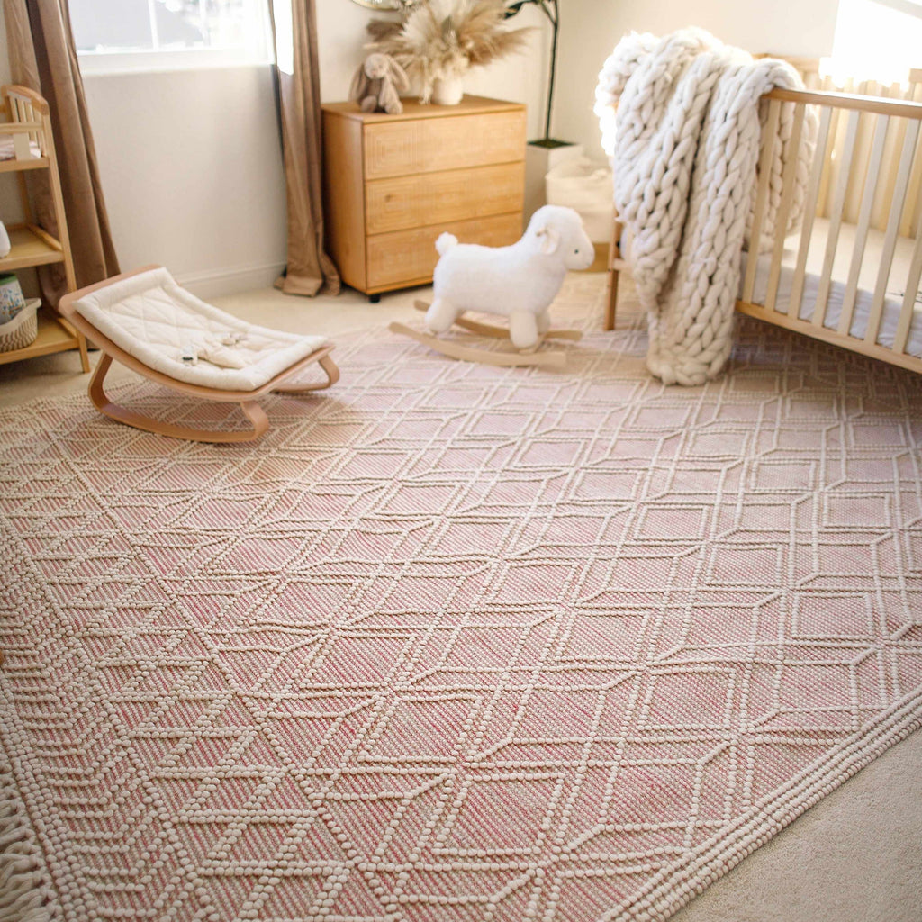 Hauteloom Arnside ARNS Ivory Woven/Flatwoven Cotton Rug
