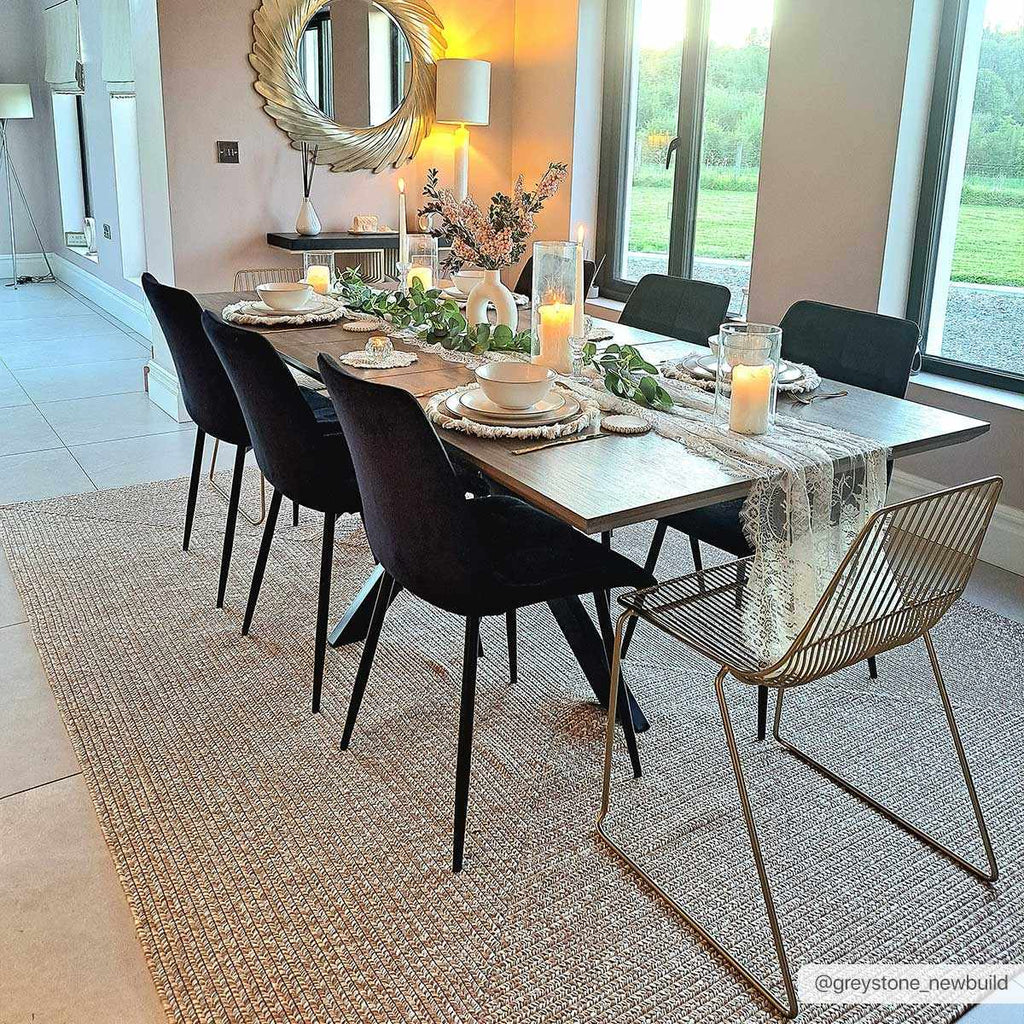 Hauteloom Flaxville FLAXV Cream Machine Made Polypropylene Rug