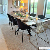 Hauteloom Flaxville FLAXV Cream Machine Made Polypropylene Rug
