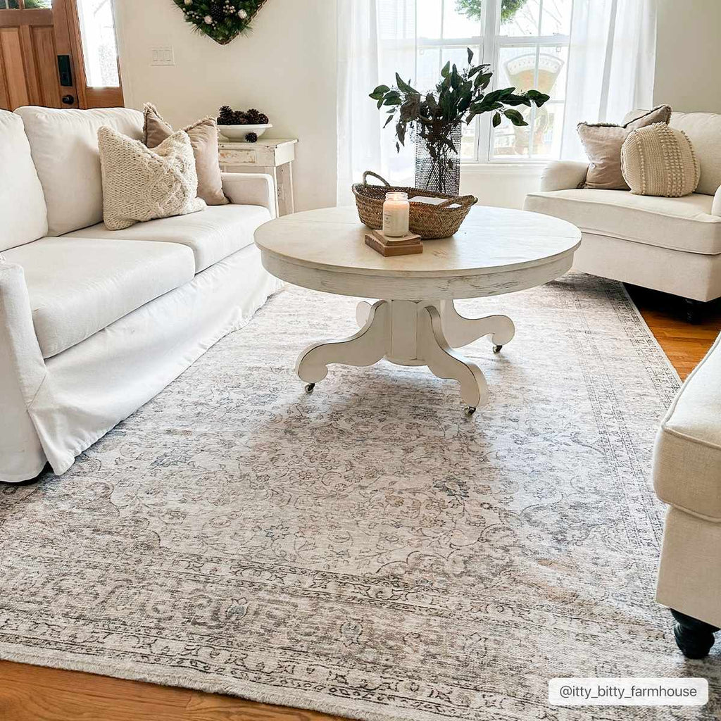 Hauteloom HOLI HOL2301 Beige Machine Made Polyester Rug