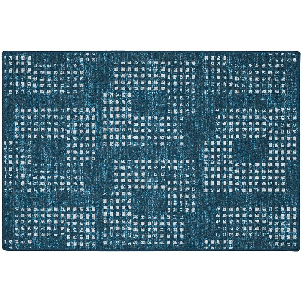 dalyn delano da1 navy rug