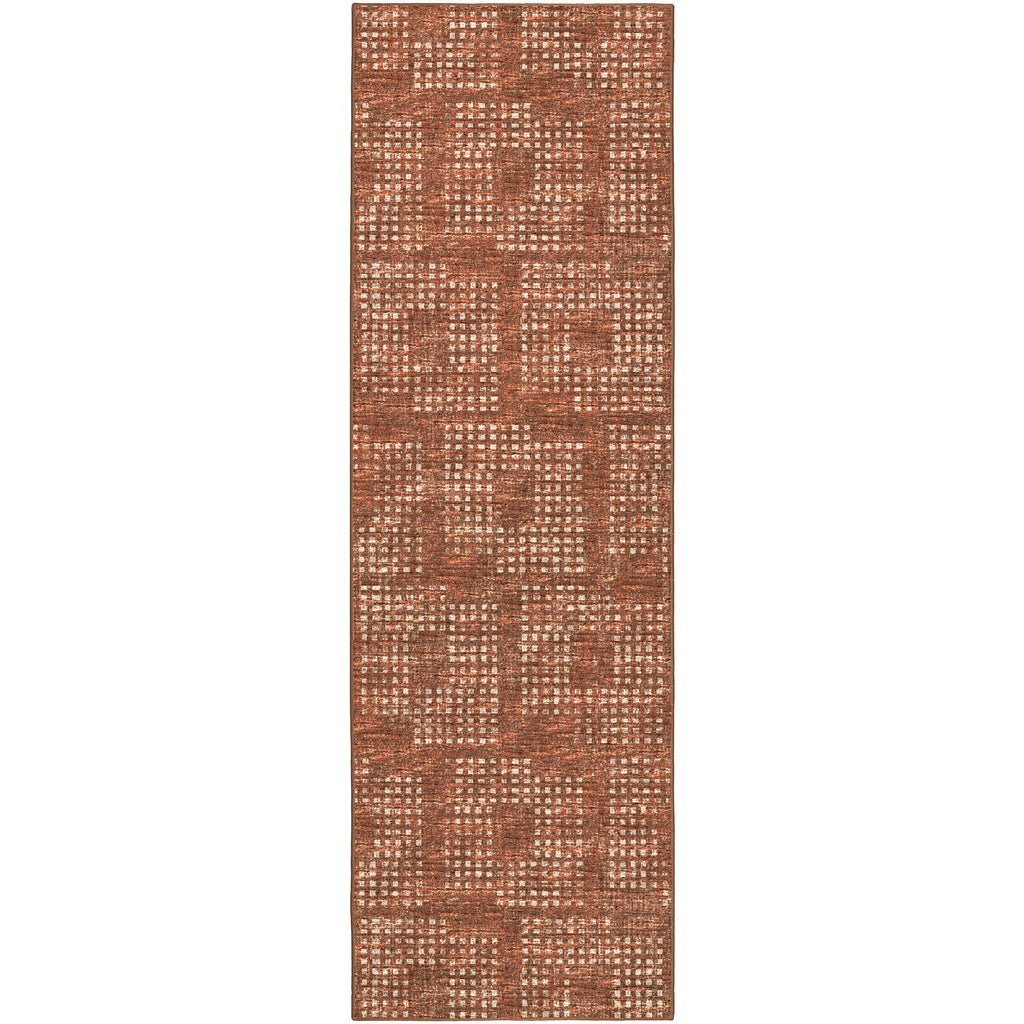 dalyn delano da1 paprika rug