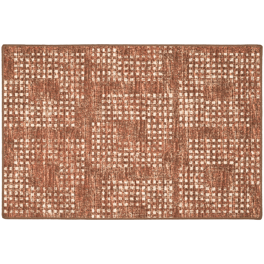 dalyn delano da1 paprika rug