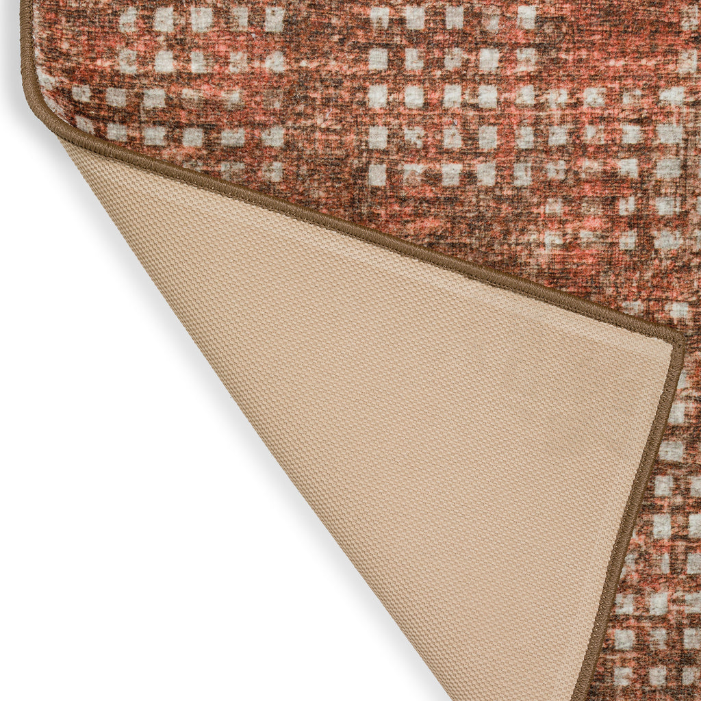 dalyn delano da1 paprika rug