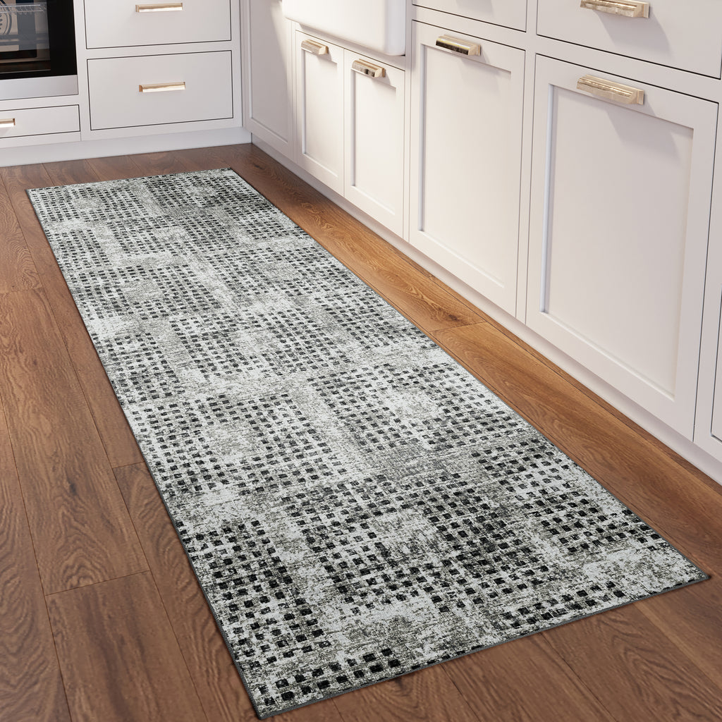 dalyn delano da1 pewter rug