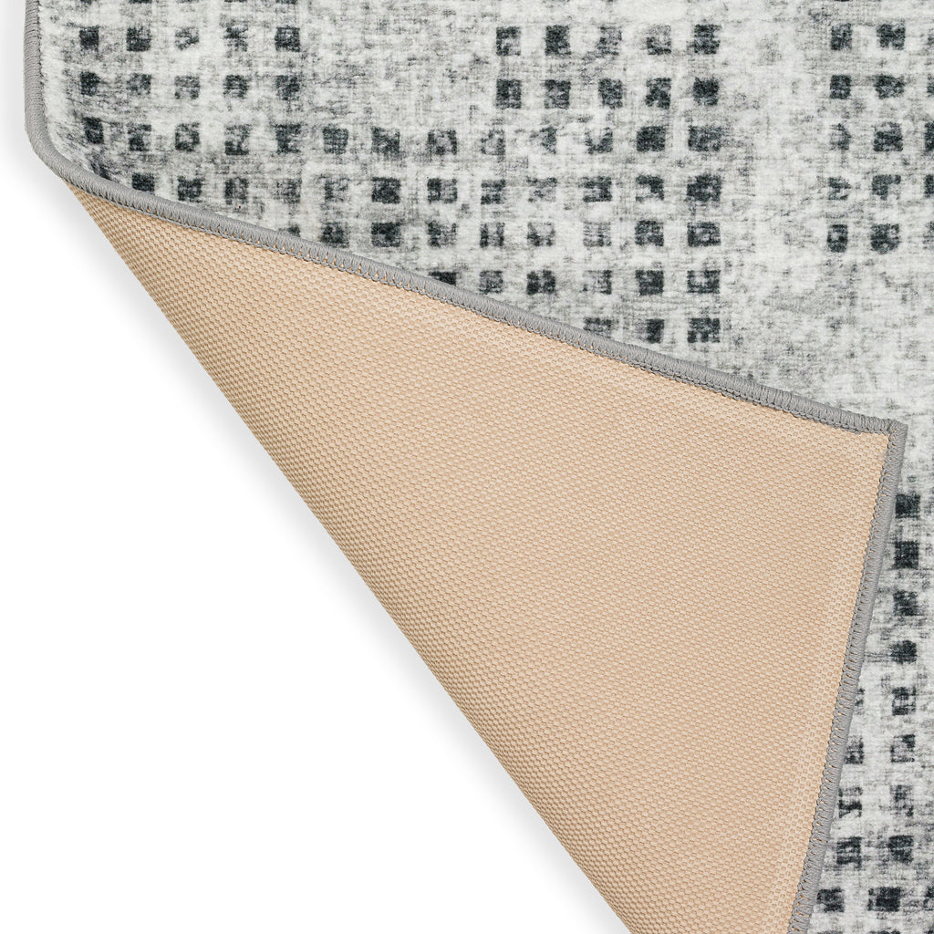 dalyn delano da1 pewter rug