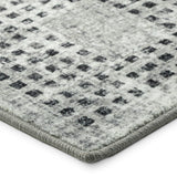 dalyn delano da1 pewter rug