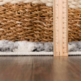 Hauteloom Nava HDEUNAVAHA1 Beige Machine Made Polypropylene Rug