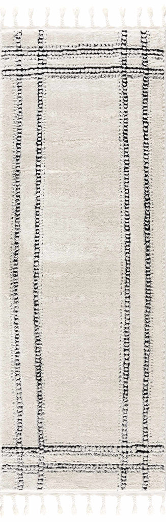 Hauteloom Ryuu HDEURYUU8A1 Beige Machine Made Polypropylene Rug