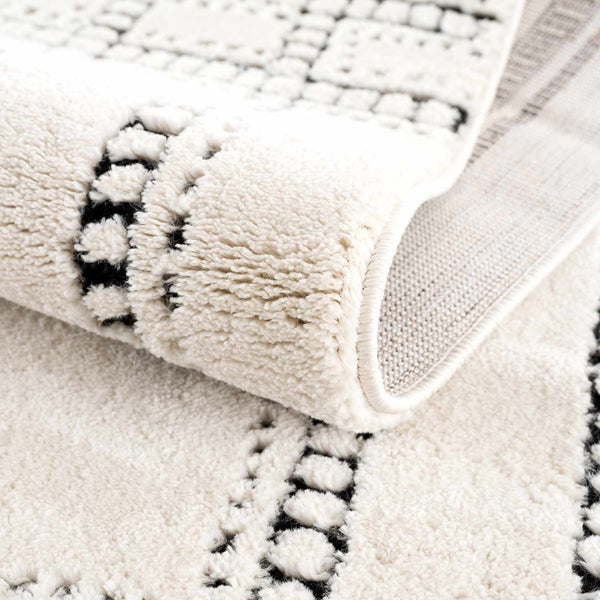 Hauteloom Ryuu HDEURYUU8A1 Beige Machine Made Polypropylene Rug