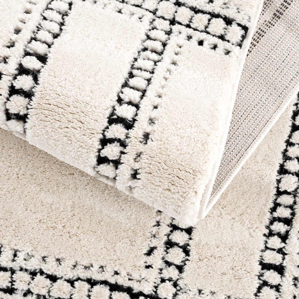Hauteloom Ryuu HDEURYUU8A1 Beige Machine Made Polypropylene Rug
