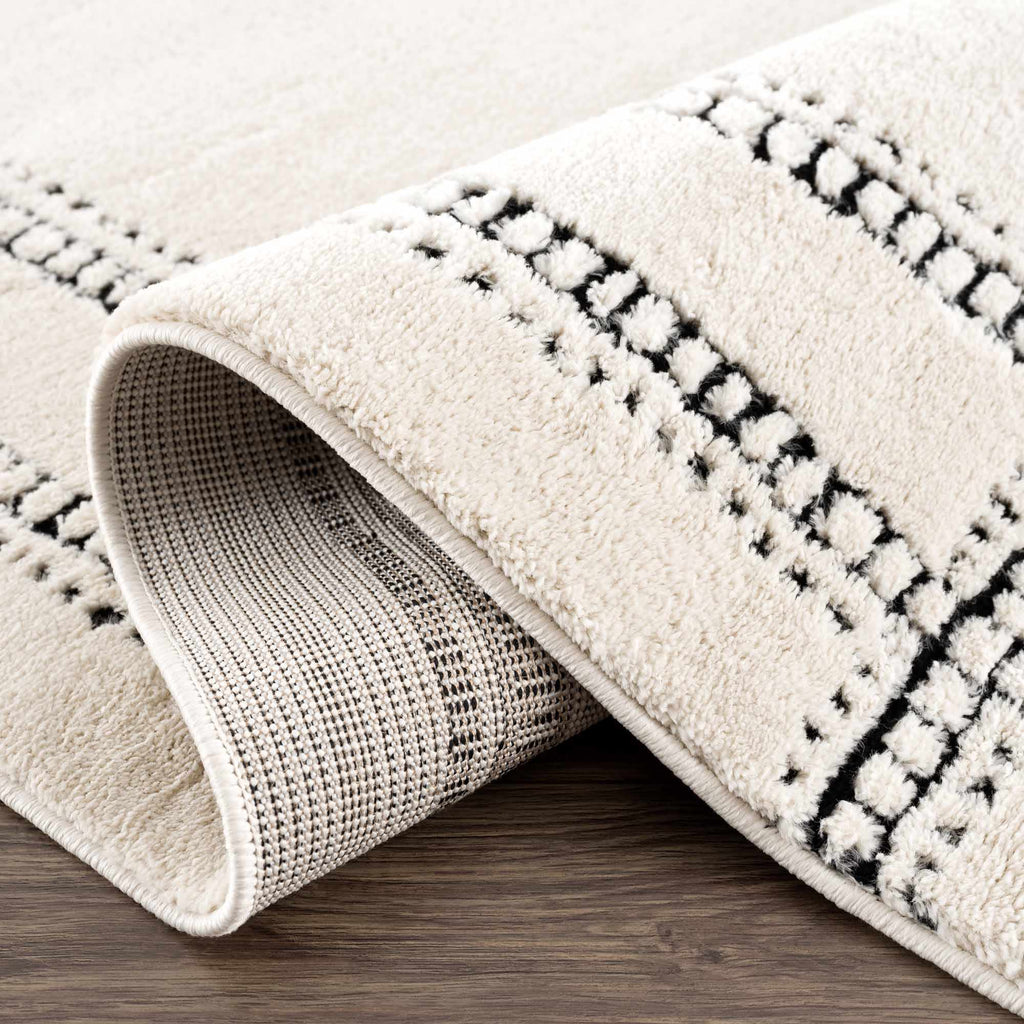 Hauteloom Ryuu HDEURYUU8A1 Beige Machine Made Polypropylene Rug