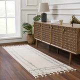 Hauteloom Ryuu HDEURYUU8A1 Beige Machine Made Polypropylene Rug