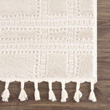 Hauteloom Ryuu HDEURYUU8A3 Beige Machine Made Polypropylene Rug