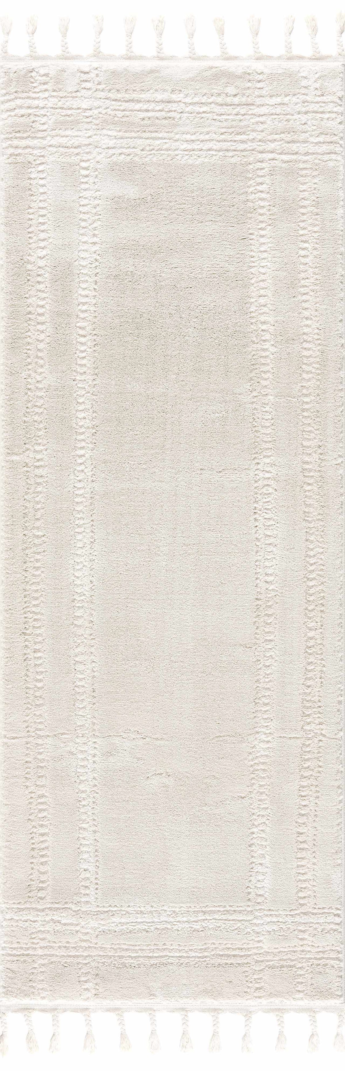 Hauteloom Ryuu HDEURYUU8A3 Beige Machine Made Polypropylene Rug