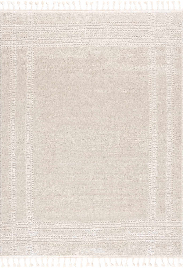Hauteloom Ryuu HDEURYUU8A3 Beige Machine Made Polypropylene Rug