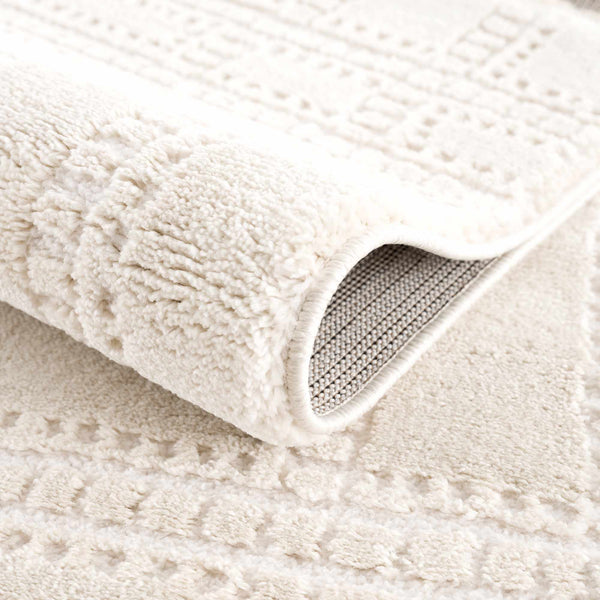 Hauteloom Ryuu HDEURYUU8A3 Beige Machine Made Polypropylene Rug