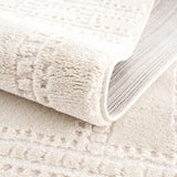 Hauteloom Ryuu HDEURYUU8A3 Beige Machine Made Polypropylene Rug