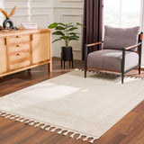 Hauteloom Ryuu HDEURYUU8A3 Beige Machine Made Polypropylene Rug