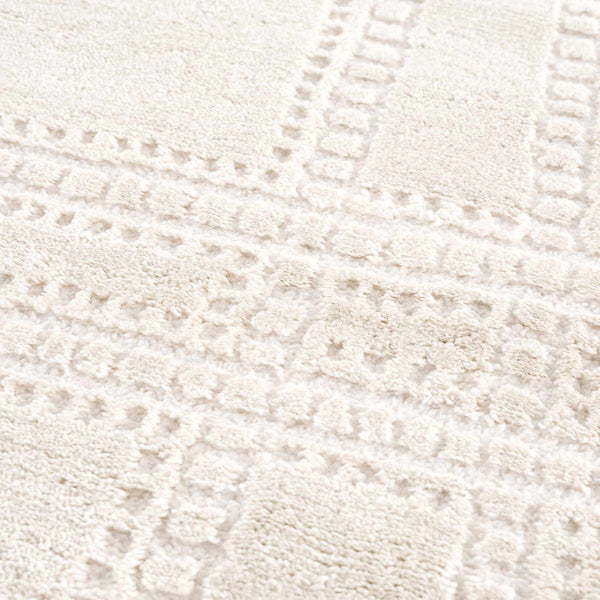Hauteloom Ryuu HDEURYUU8A3 Beige Machine Made Polypropylene Rug