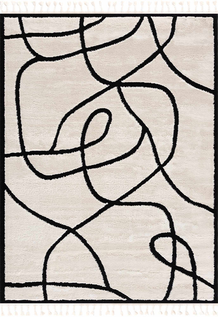 Hauteloom Azana HDEUAZANAA1 Beige Machine Made Polypropylene Rug