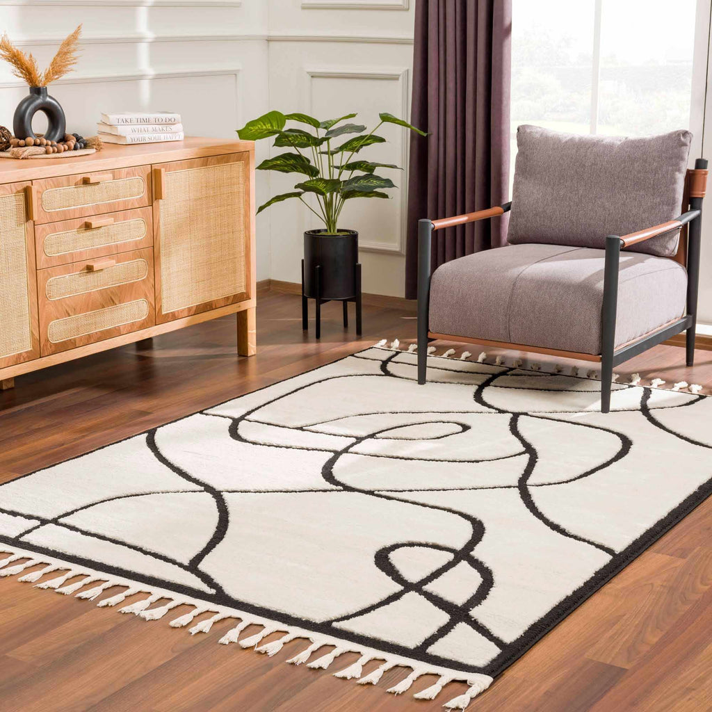 Hauteloom Azana HDEUAZANAA1 Beige Machine Made Polypropylene Rug