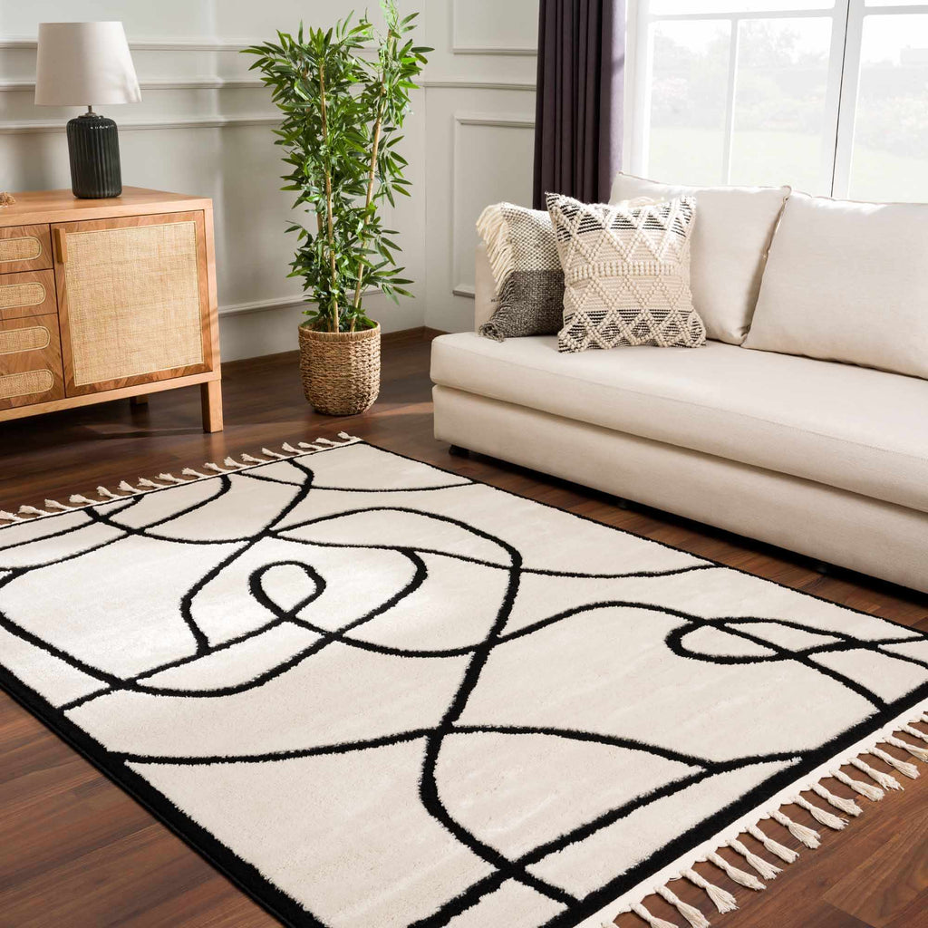 Hauteloom Azana HDEUAZANAA1 Beige Machine Made Polypropylene Rug