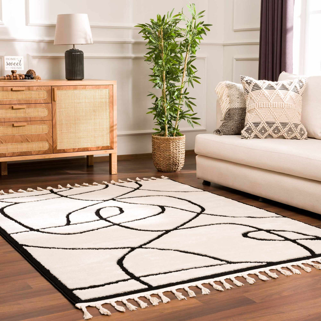 Hauteloom Azana HDEUAZANAA1 Beige Machine Made Polypropylene Rug