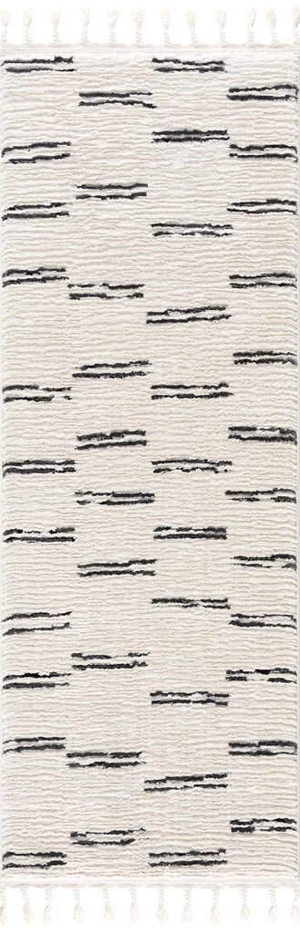 Hauteloom Riad HDEURIAD8A1 Beige Machine Made Polypropylene Rug