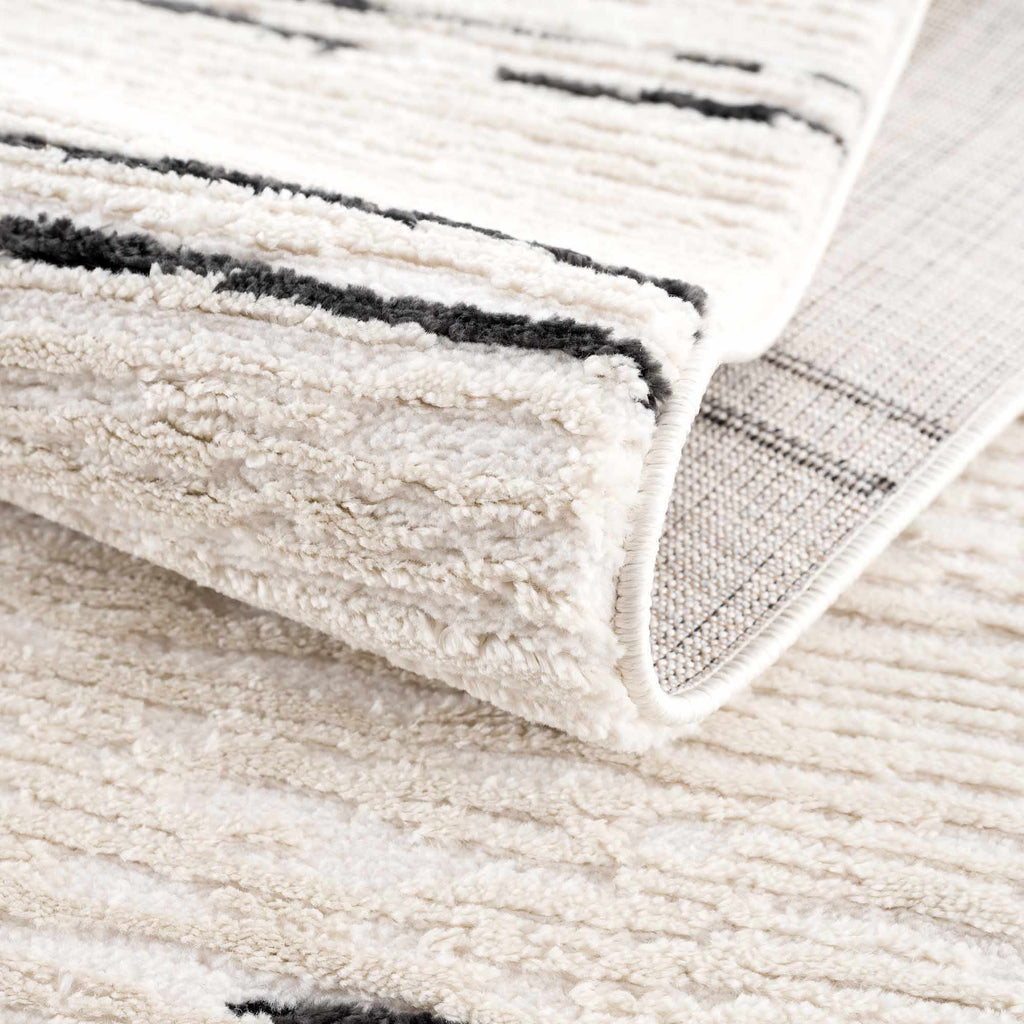 Hauteloom Riad HDEURIAD8A1 Beige Machine Made Polypropylene Rug