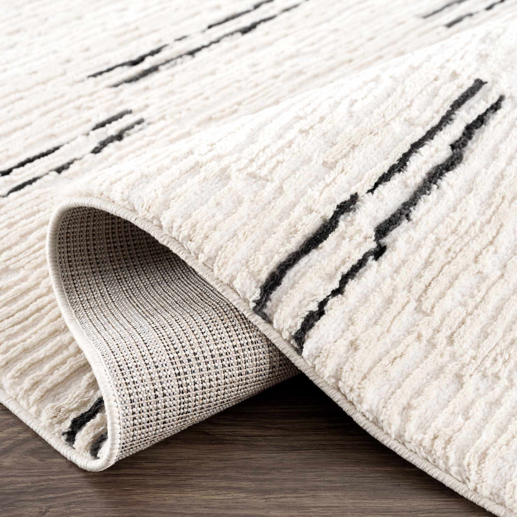 Hauteloom Riad HDEURIAD8A1 Beige Machine Made Polypropylene Rug