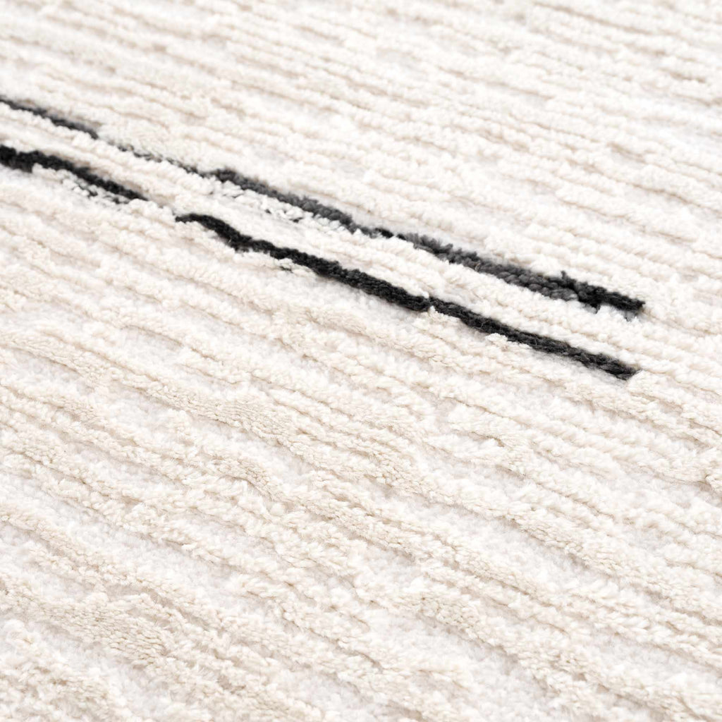 Hauteloom Riad HDEURIAD8A1 Beige Machine Made Polypropylene Rug
