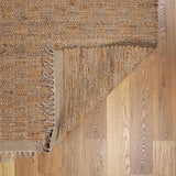 Hauteloom Ionut SDMBIONUTA1 Light Brown Woven/Flatwoven Jute Rug